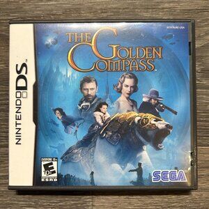 The Golden Compass Nintendo DS Game Complete Case Manual SEGA 2006 Y2K